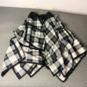 Ray Harris Flannel Plaid Skirt